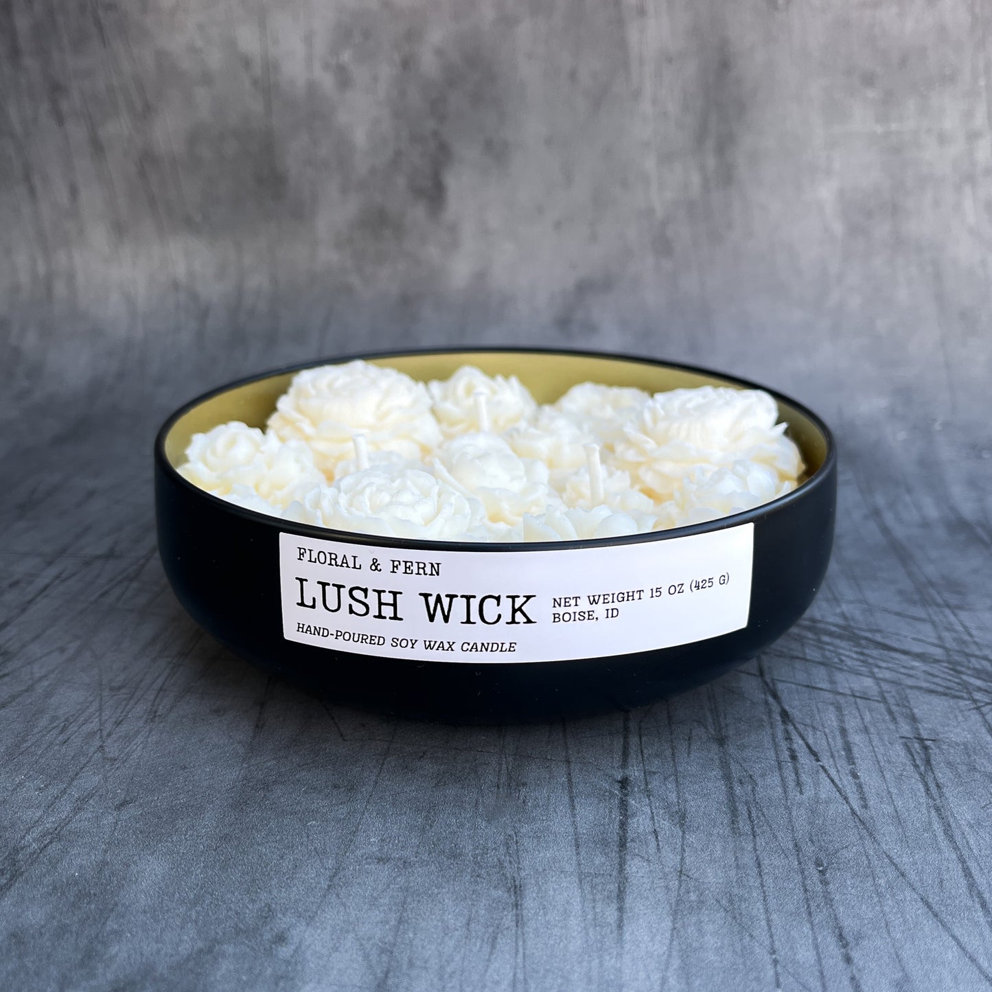 Lush Wick Flower Candle